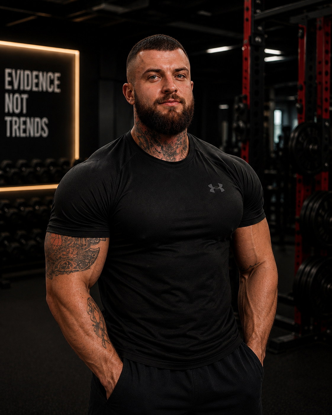 Entrenador personal Flex & Chill en el gimnasio